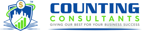 Logo of Counting Consultants business services.